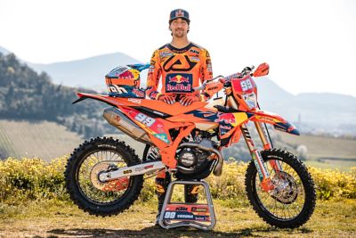 JOSEP GARCIA AND ANDREA VERONA LEAD RED BULL KTM FACTORY RACING
